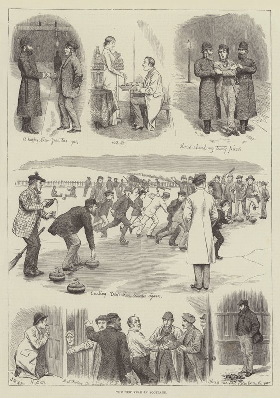Nyår i Skottland av J.M.L. Ralston