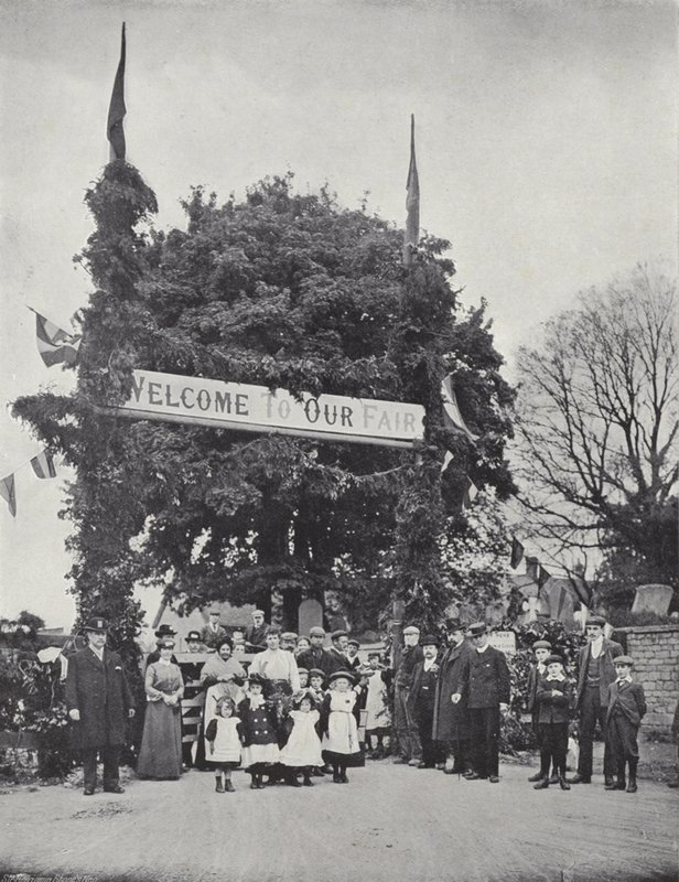 Corby Pole Fair, en tullport av J. Benjamin Stone