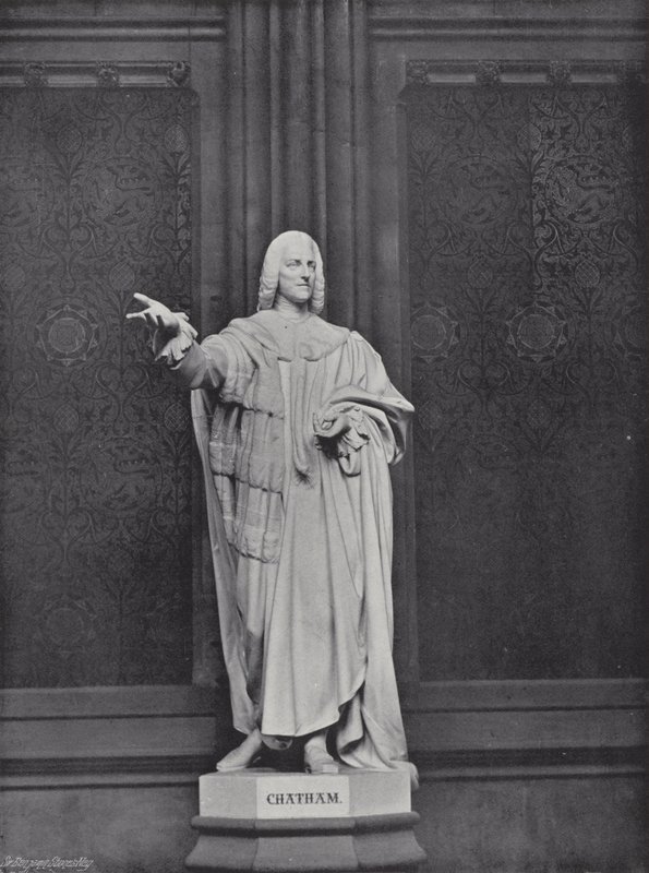 Staty av Chatham av J. Benjamin Stone