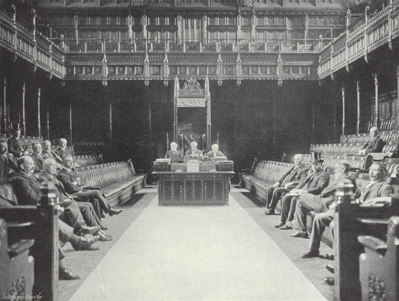 Underhuset i utskott av J. Benjamin Stone