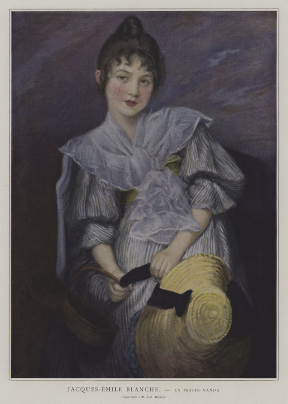 Den lilla Vanda av Jacques Emile after Blanche