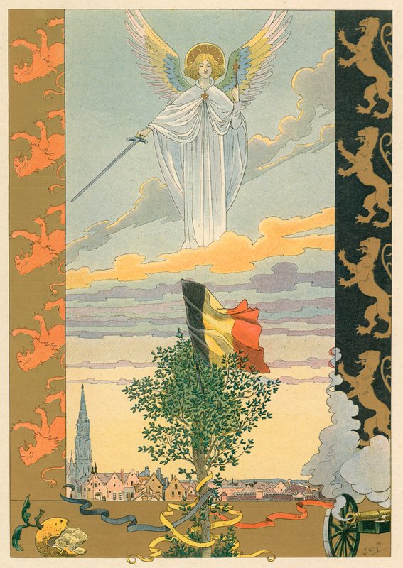 Belgien - Nationalsång av Jacques Marie Gaston Onfray de Breville (Job)