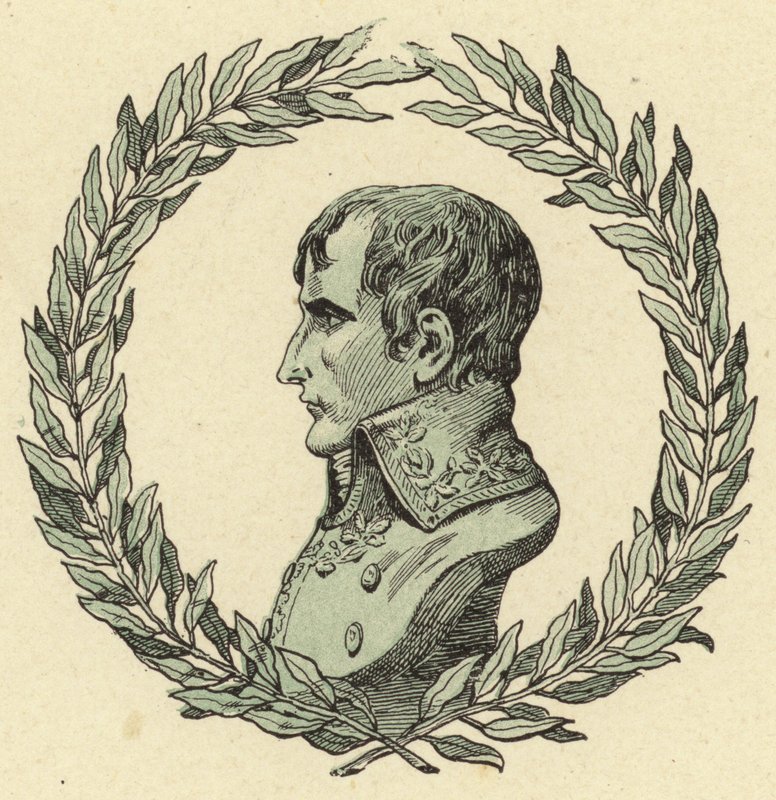 Byst av Napoleon Bonaparte av Jacques Marie Gaston Onfray de Breville (Job)