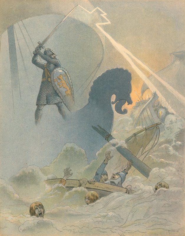 Danmark - Nationalsång av Jacques Marie Gaston Onfray de Breville (Job)