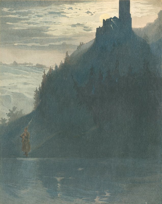 Tyskland - Heil dig i kransen av Jacques Marie Gaston Onfray de Breville (Job)
