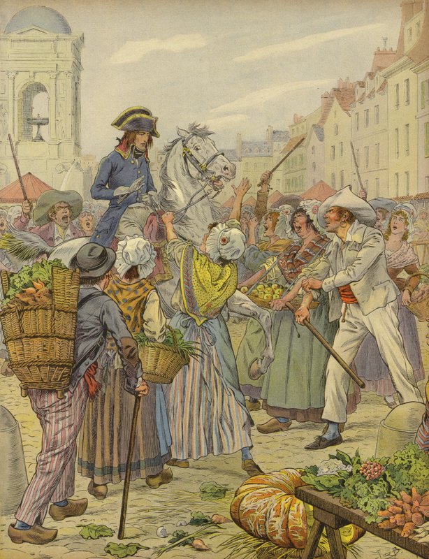 Napoleon Bonaparte som chef för de väpnade styrkorna av Jacques Marie Gaston Onfray de Breville (Job)