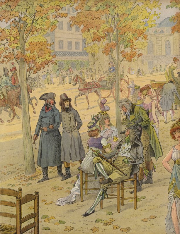 De 12 paviljongerna i Les Halles av Jacques Marie Gaston Onfray de Breville (Job)