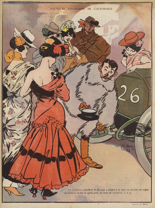 Illustration för Le Rire av Jacques Wely