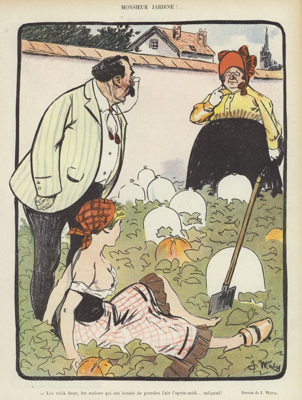 Illustration för Le Rire av Jacques Wely