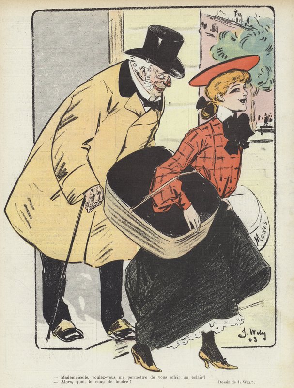 Illustration för Le Rire av Jacques Wely
