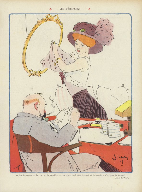 Illustration för Le Rire av Jacques Wely