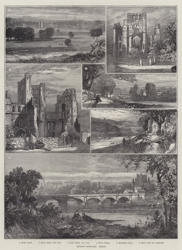 Border Sketches, Kelso av James Burrell Smith
