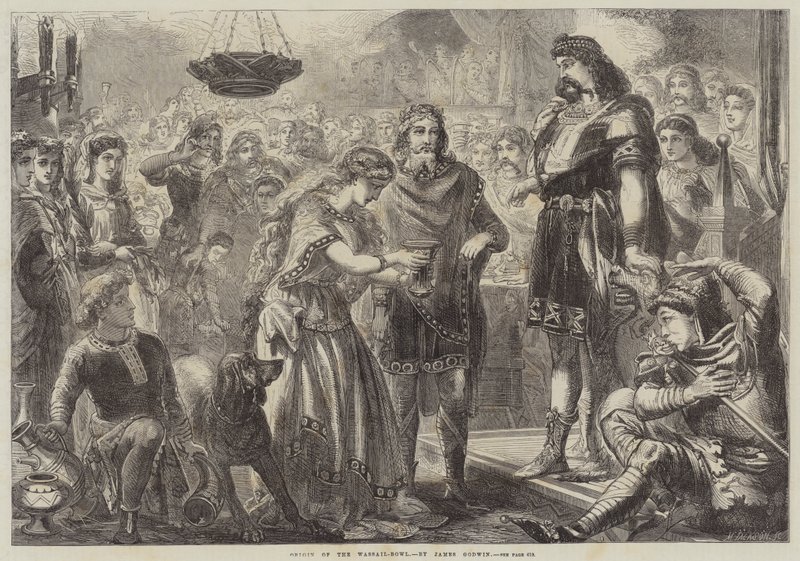 Wassail-Bowlens ursprung av James Godwin