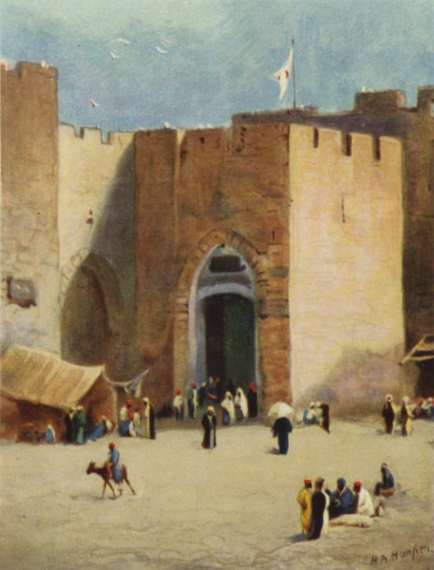 Jaffa; eller "Fish Gate" (färg litho) av James (after) Clark