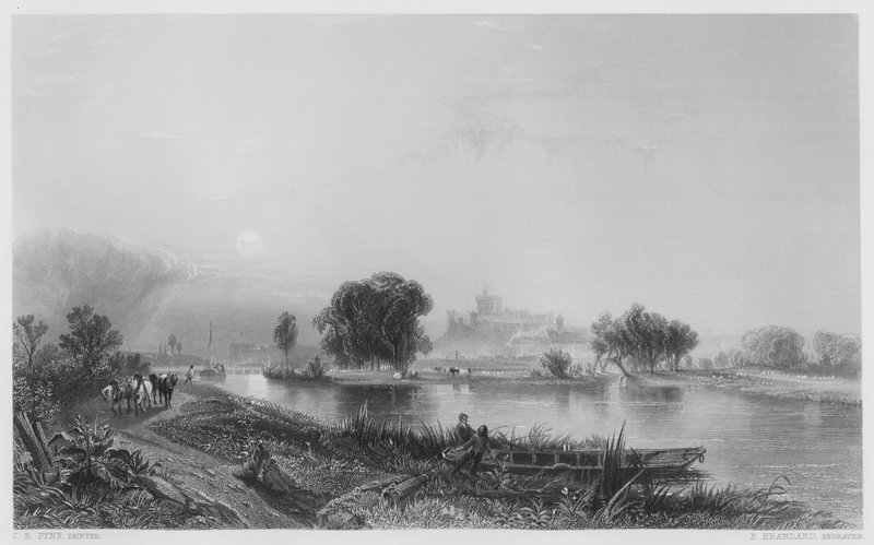 Windsor Castle (gravyr) av James Baker (after) Pyne