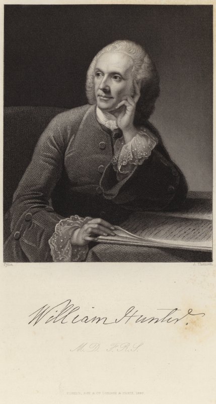 Porträtt av William Hunter av James Baker Pyne