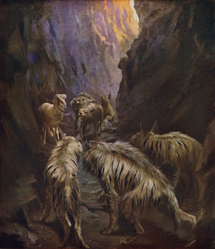 Genom The Valley of the Shadow of Death av James Clark