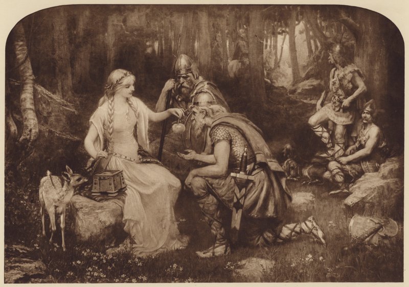 Iduna and the Apples of Youth  av James Doyle Penrose
