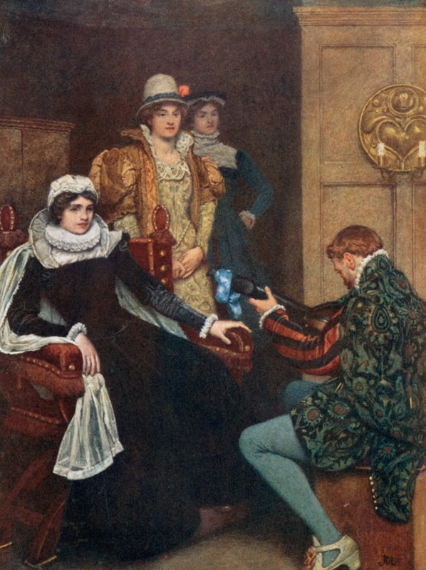 Mary Stuart och Chastelard av James Dromgole Linton