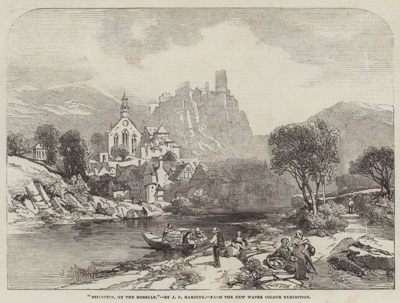 Beilstein, vid Mosel av James Duffield Harding