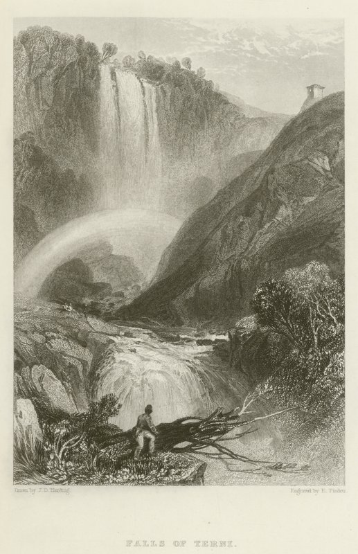Falls of Terni av James Duffield Harding