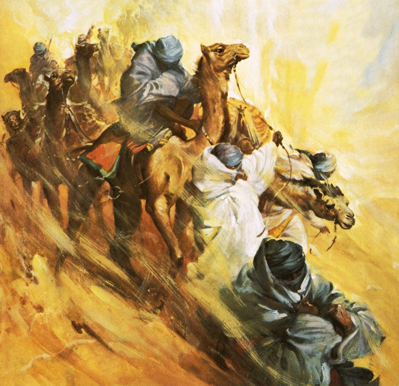 Rosita Forbes ger sig ut för att hitta den halvmytiska fästningen Kufra av James Edwin McConnell