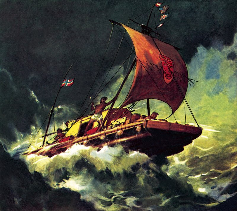 Resan med Kon-Tiki av James Edwin McConnell