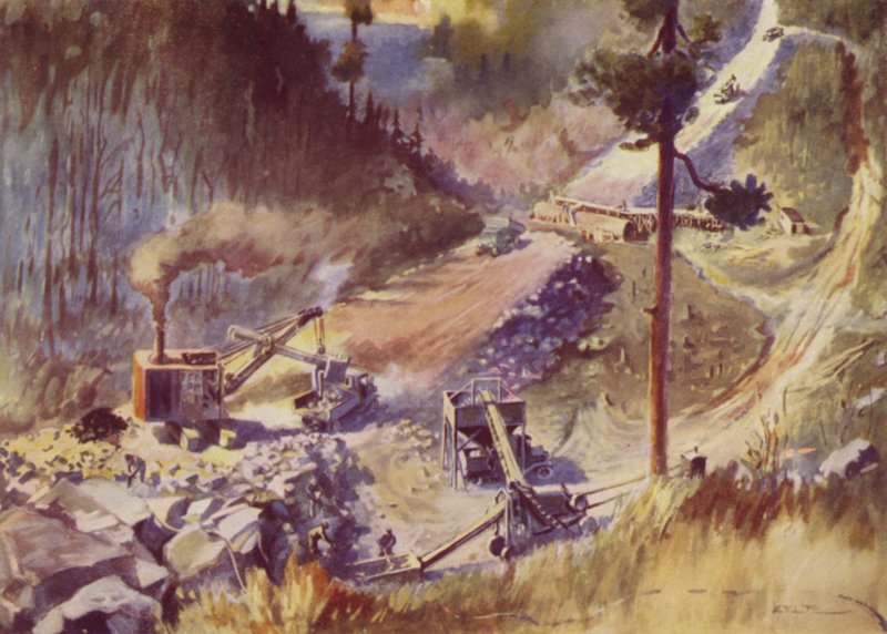 Bygger motorvägarna av James Fergus Kyle