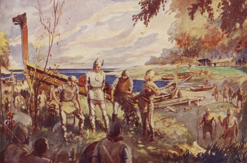 Vikingarna upptäcker Amerika av James Fergus Kyle