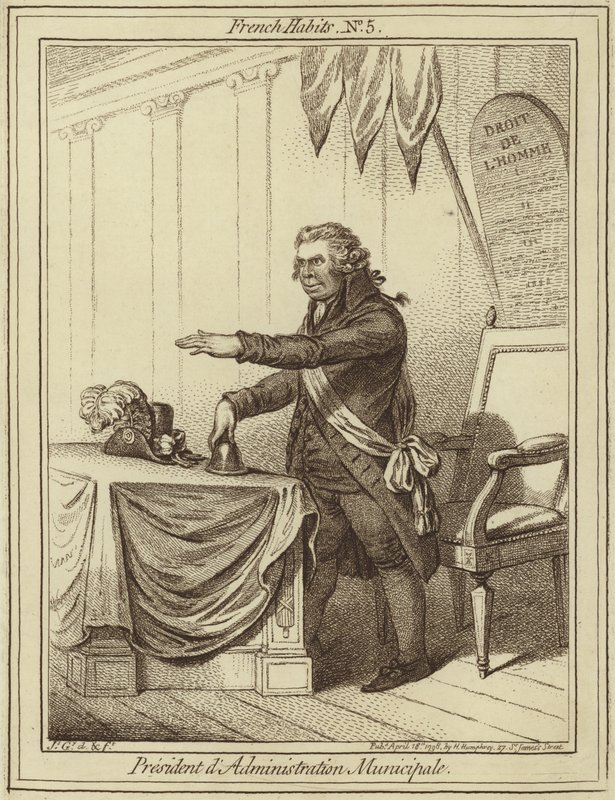 Karikatyr av John Horne Tooke av James Gillray