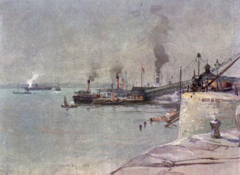 Landningsstadiet, South End av James Hamilton Hay