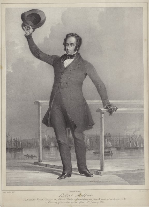 Robert Moffat, skotsk missionär till Afrika av James Henry Lynch