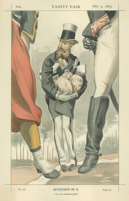 Leopold II, kung av belgarna av James Jacques Joseph Tissot