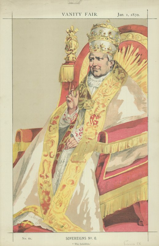 Pius IX av James Jacques Joseph Tissot