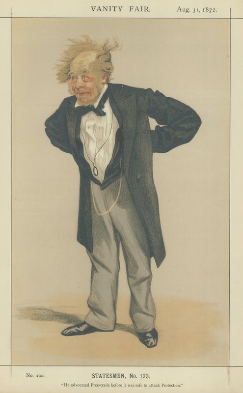 Den högra ärade Charles Pelham Villiers av James Jacques Joseph Tissot