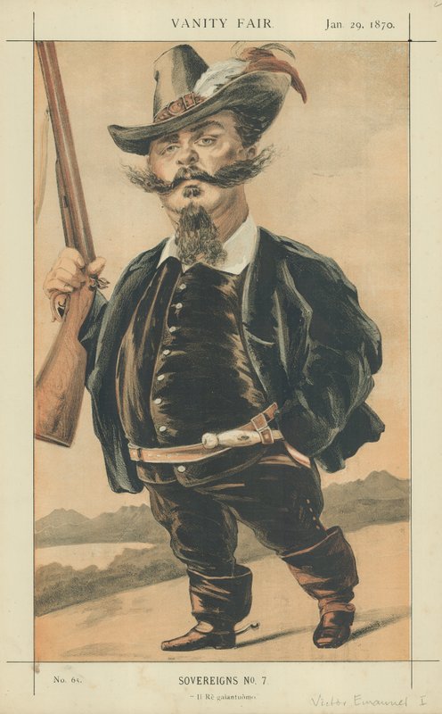 Victor Emmanuel I av James Jacques Joseph Tissot