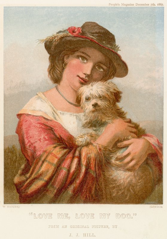 ?Älska mig älska min hund? av James John Hill