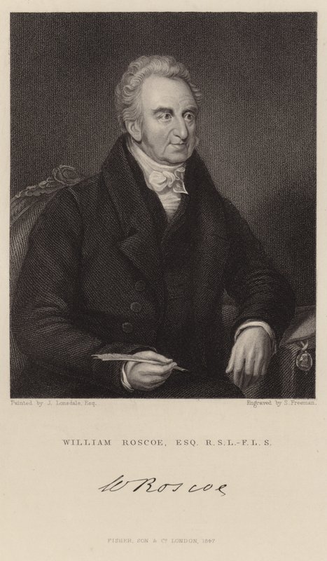 Porträtt av William Roscoe av James Lonsdale