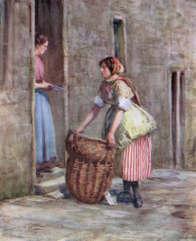 Newhaven Fishwife av James Riddel