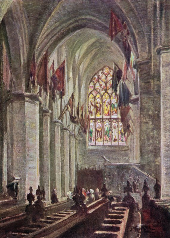 St Giles, västra fönstret av James Riddel