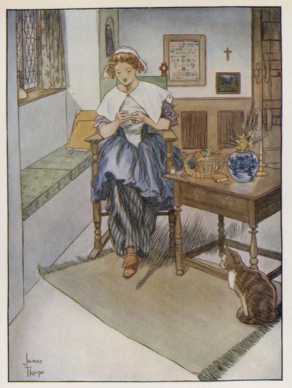 Illustration för The Compleat Angler av Izaak Walton av James Thorpe