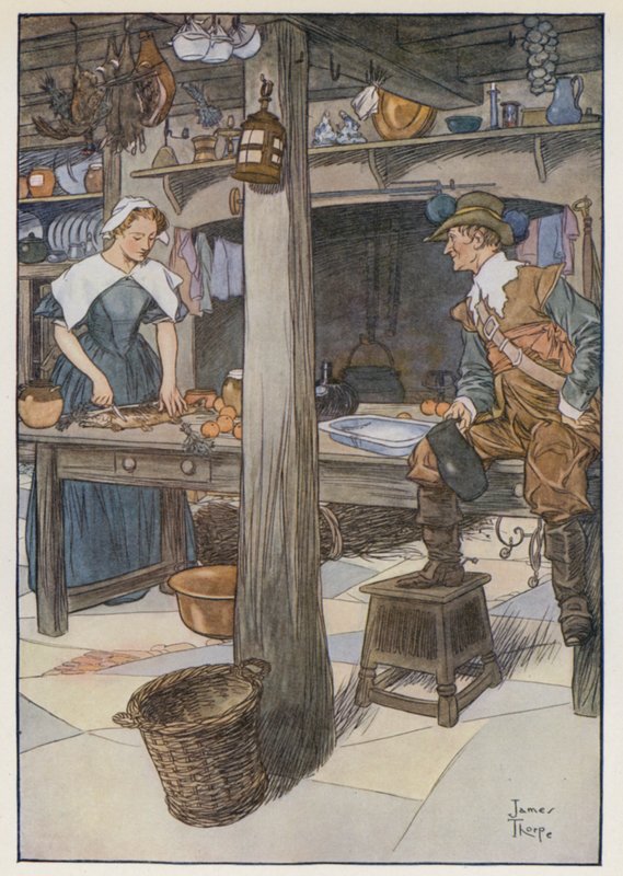 Illustration för The Compleat Angler av Izaak Walton av James Thorpe