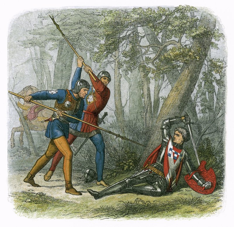 Konungskaparens död av James William Edmund Doyle