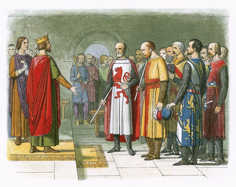 Kung Henrik III och hans parlament av James William Edmund Doyle