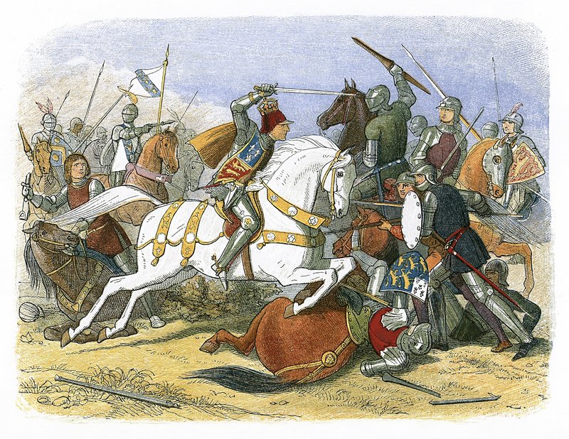 Kung Richard III på Bosworth Field av James William Edmund Doyle