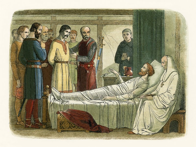Richard ursäktar bågskytten som sköt honom av James William Edmund Doyle