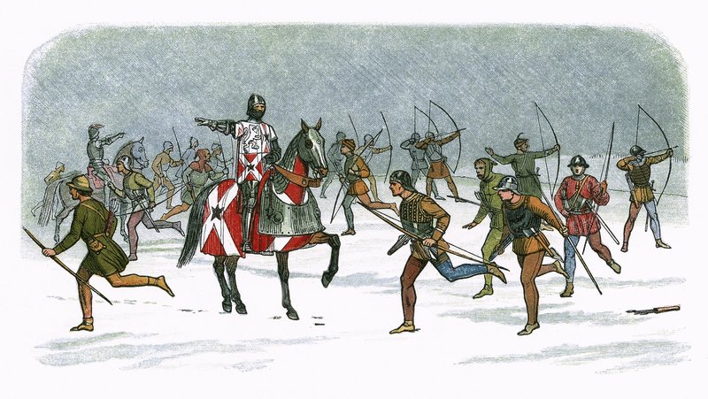 Strategi för lord Fauconbridge i Towton av James William Edmund Doyle