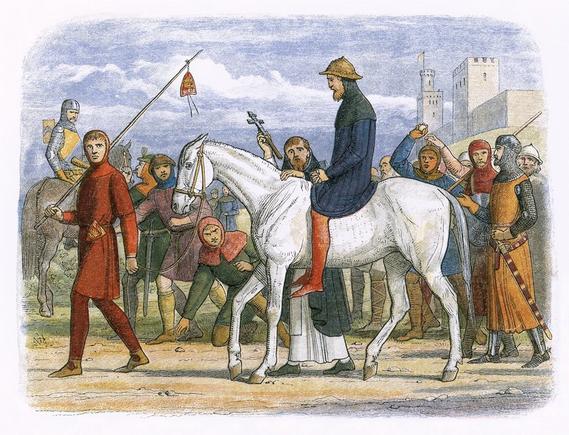 Thomas, Earl of Lancaster, leddes till avrättning av James William Edmund Doyle