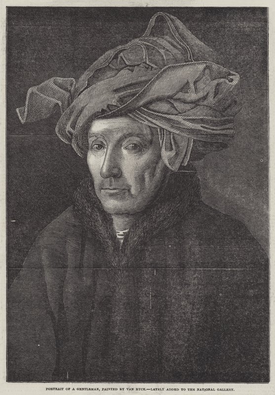 Porträtt av en gentleman av Jan van Eyck