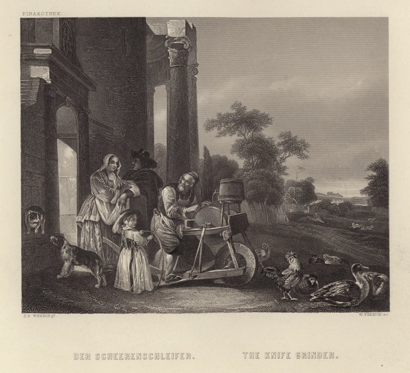 Knivslipen av Jan Baptist Weenix